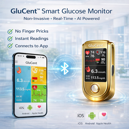 🔥Final 3 Hours: 70% OFF🏆Develops Newly Launched Non-Invasive Smart Blood Sugar Tracking Device✅TGA Approved